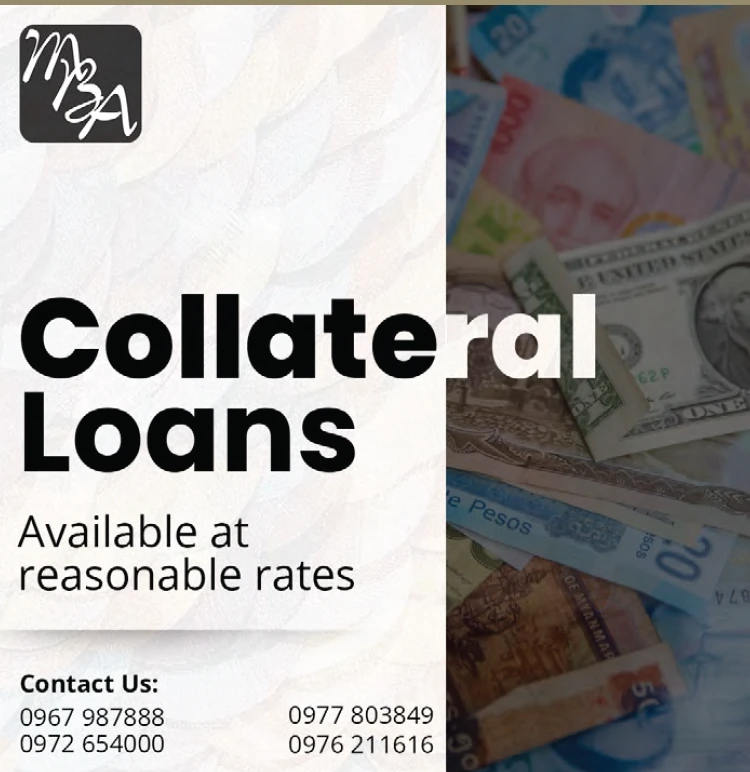 MBA Collateral Loans: Collateral loans flyer