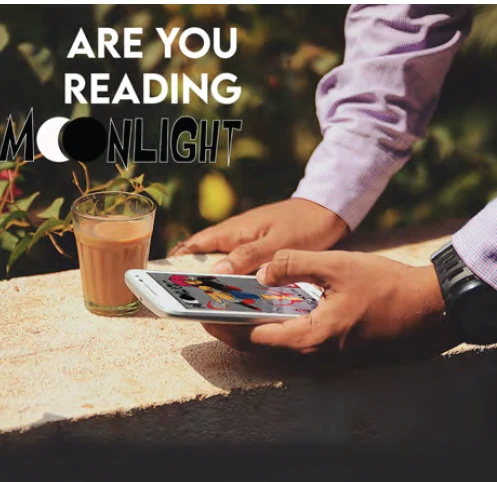 Moonlight — Social Ads: Moonlight reading promotion
